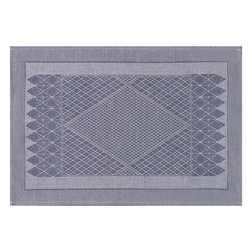 Placemat Club Satin Meandres 50x30 89% cotton / 11% linen, , hi-res image number 0